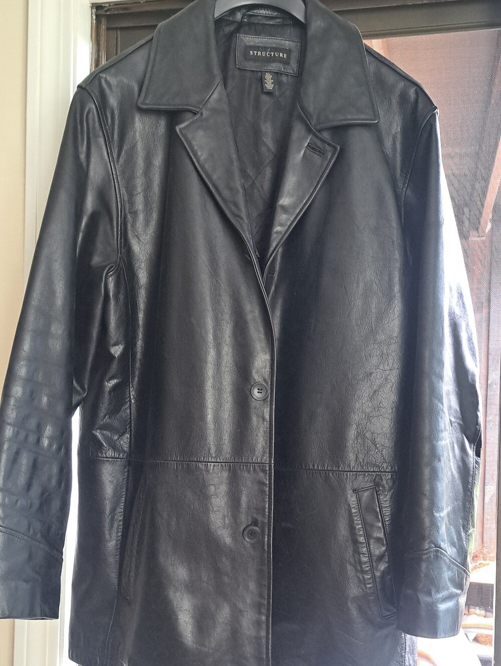 Mens Vintage Leather Jacket